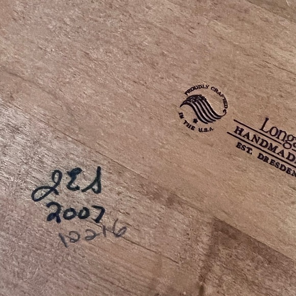 Longaberger 2007 Sweets Treats Red Basket Combo with Extra Christmas Knob, EUC - Picture 12 of 15